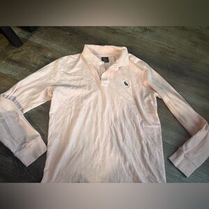 OVO Light Pink Polo Shirt octobers very own DRAKE size medium made in Canada